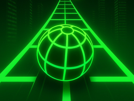 Neon Ball Slope Online Free Play